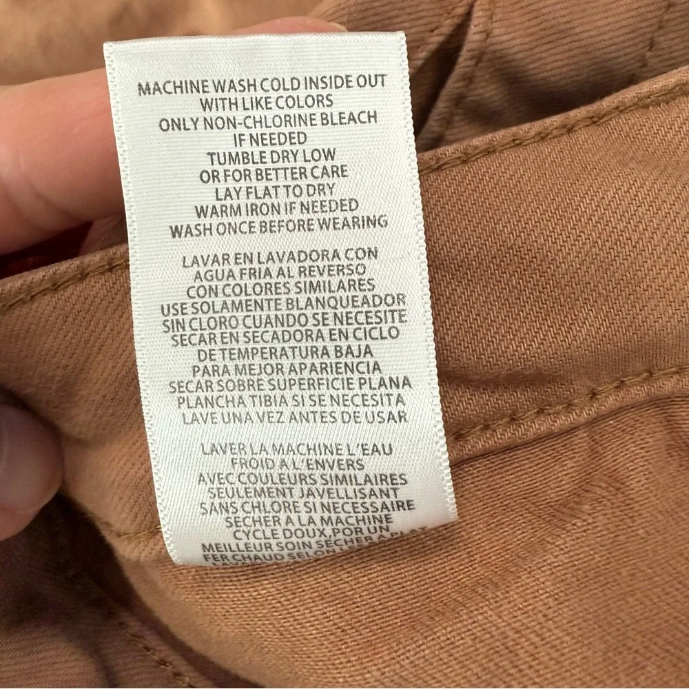 Kut from the Kloth Tan Wide Leg Jeans - Picture 6 of 14